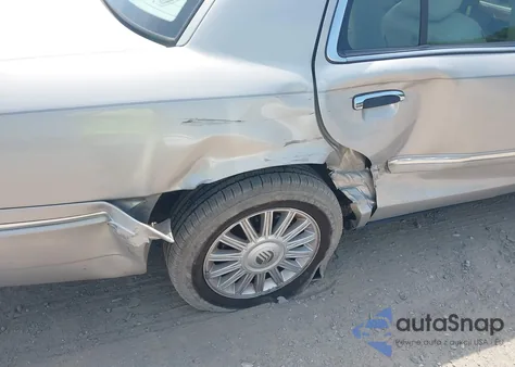 2009 Mercury Grand Marquis Ls (Fleet Only) from USA, damaged, VIN 2MEHM75VX9X632148